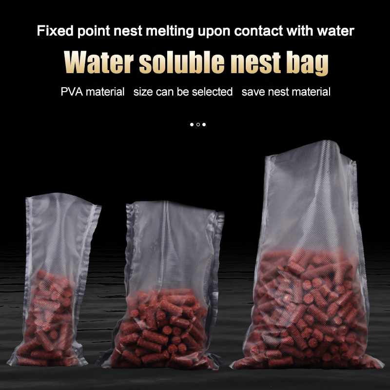 Fishing Equipment Bag - ★ ▲ 50 個 PVA バッグ鯉釣り用高速溶解環境水溶性バッグ餌投げ用鯉釣りバッグタックル