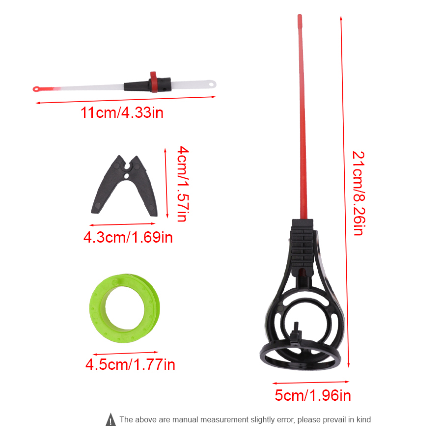 FTKアイスフィッシングロッド ミニポータブル 冬用プラスチ - Ice Fishing Tip Up のレビューと価格
