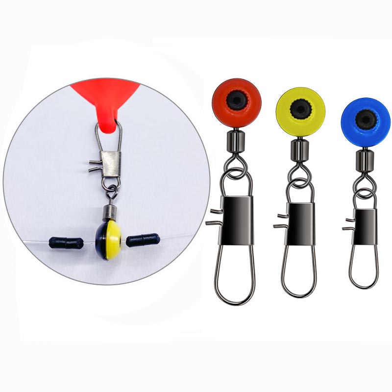 50ピース/ロットフィッシングフロートボバー停止スペース豆コ - Fishing Equipment Cheap のレビューと価格